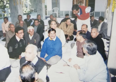 Chandra Raj Singhvi with Gulab ji Kataria